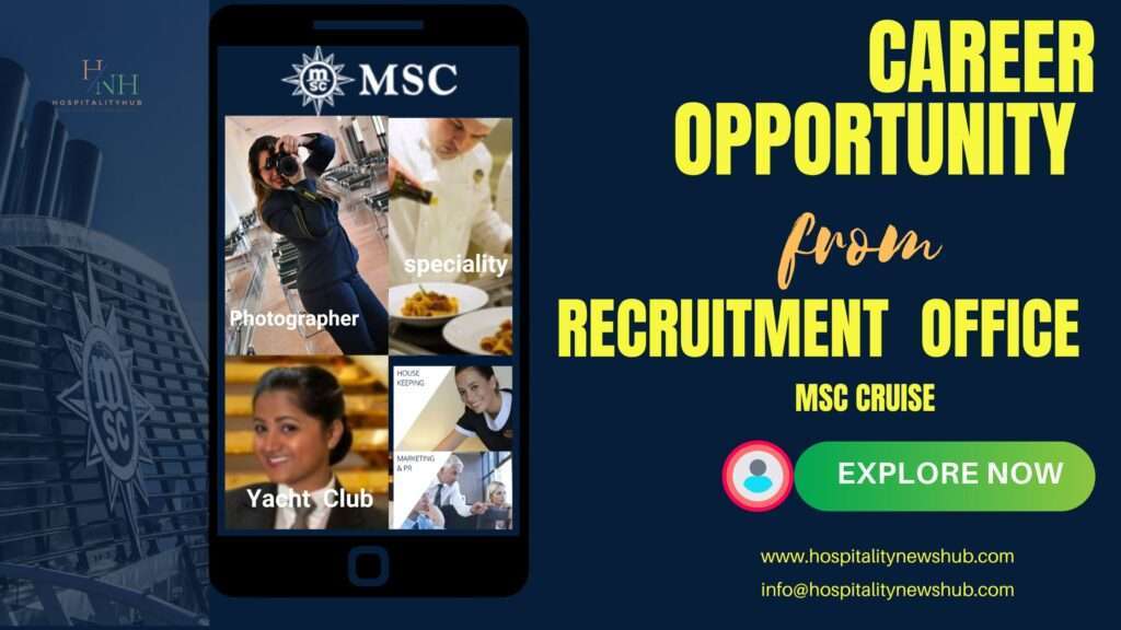 MSC Cruise office in Mumbai Cruise Ship Career opportunity